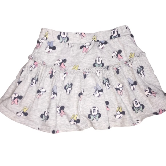 jumping beans Other - Minnie Mouse Gray Skort Size 4T Cotton Comfy Disney